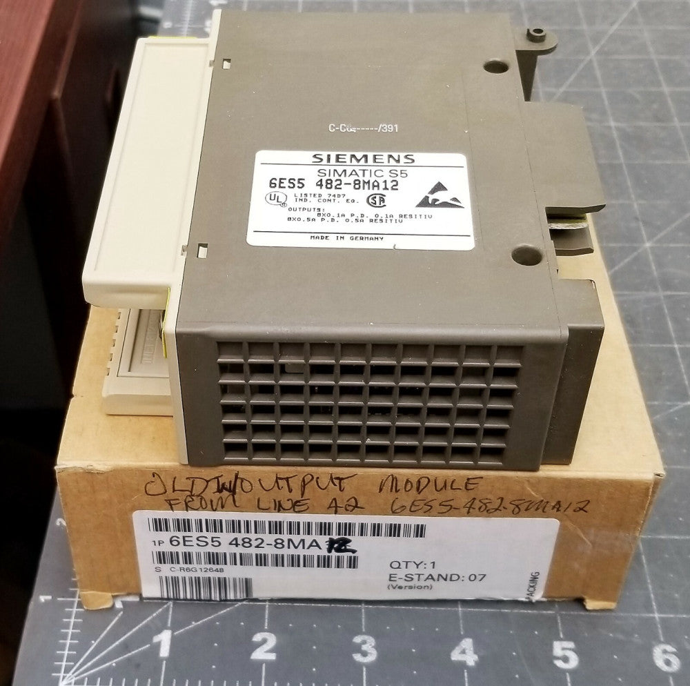 Siemens 6ES5-482-8MA12 Floating 16 Points in/Out Module WORKING PULL [AOB1]