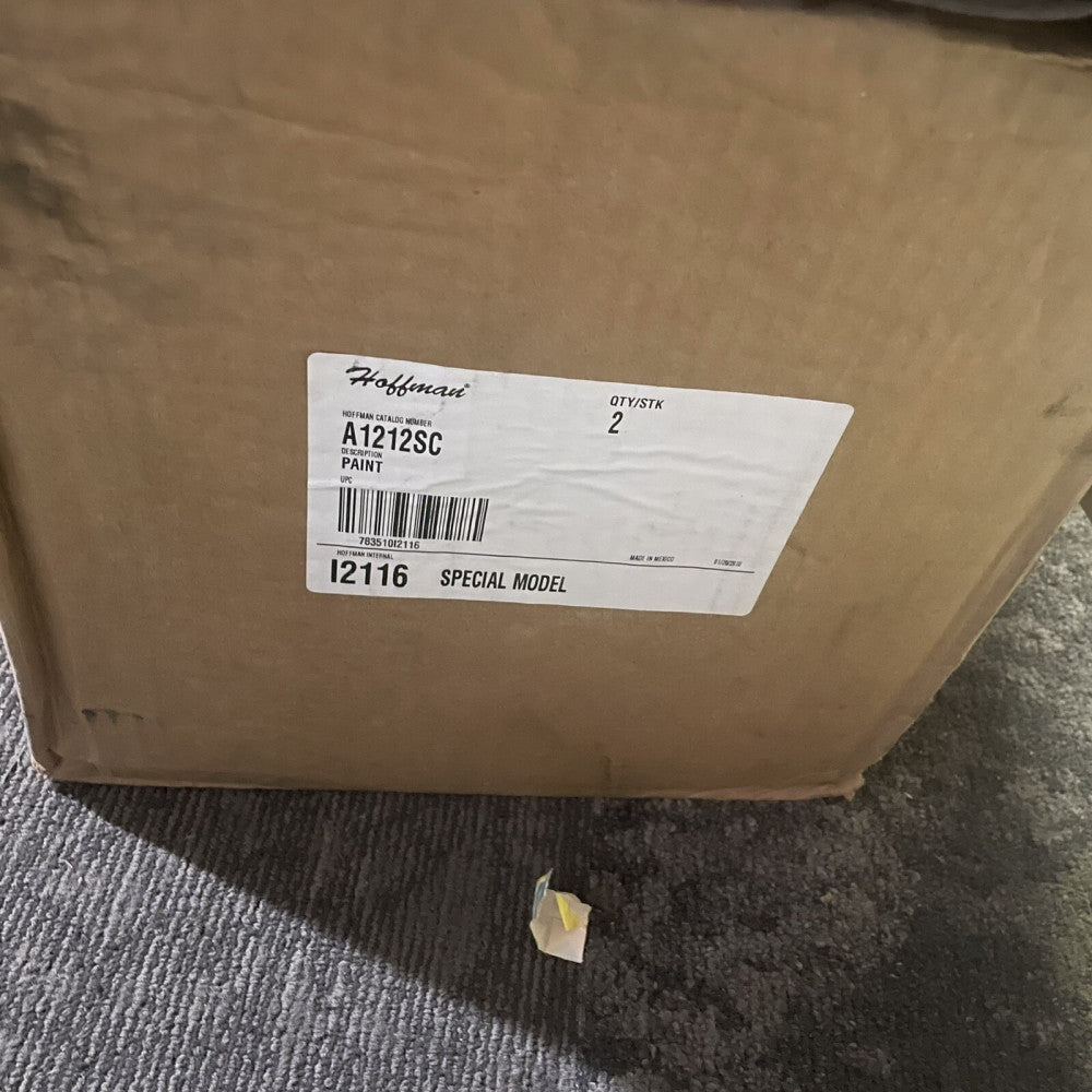 (1) NEW nVent HOFFMAN A1212SC, 12116 WHITE *FREE SHIPPING*