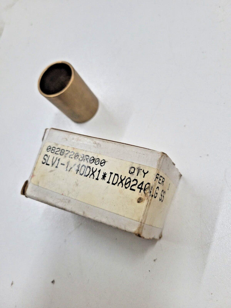 SET OF 2- SLV1-1/40DX1 * IDX0240LG-SS BRONZE SLEEVE 1-1/4 NEW OPEN BOX