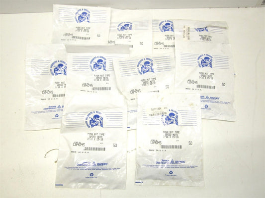 (C84045) 7/16" x 15/16" Push Nut Speed Nut 50ct. - Lot of 10 