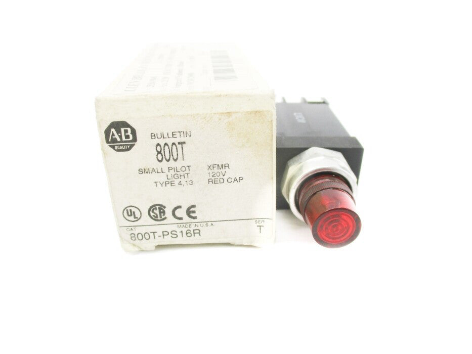 ALLEN BRADLEY 800T-PS16R SER. T 120V (WH) NSMP