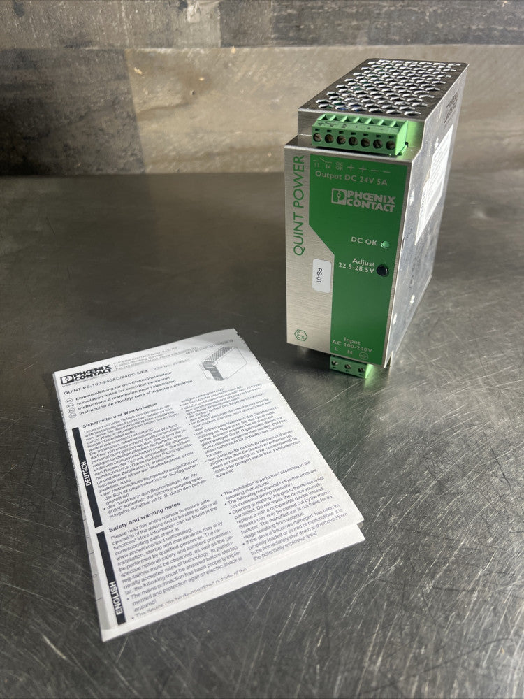 Nos Surplus Phoenix Contact 2866213 QUINT-BUFFER/24DC/20