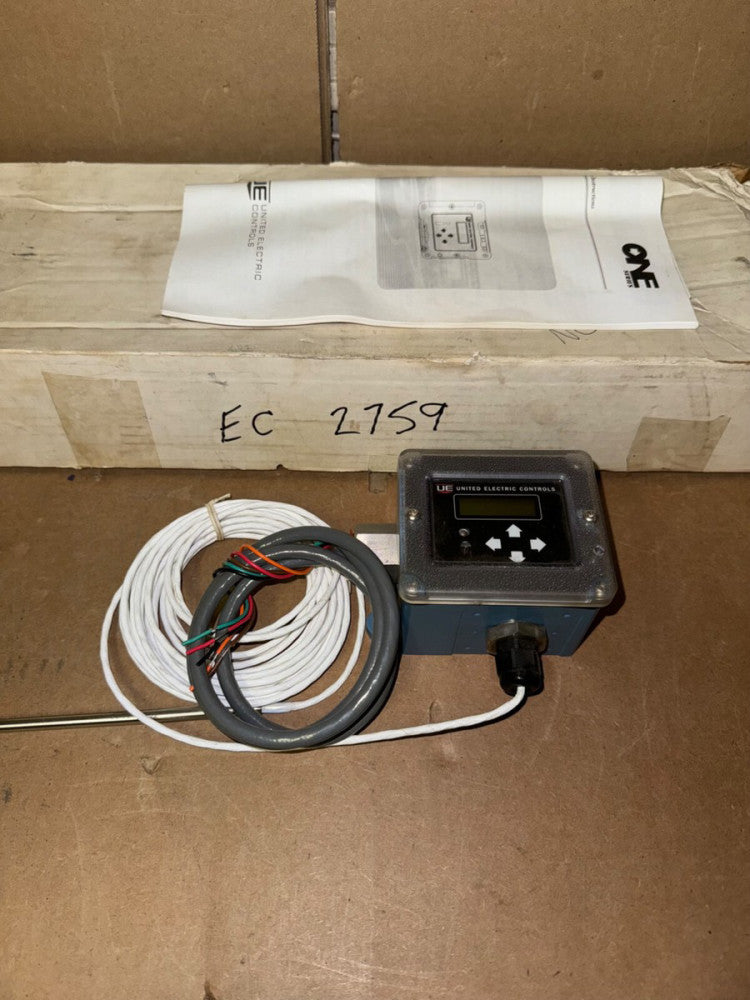 UNITED ELECTRIC CONTROLS D1A2R3N ONE SERIES ELECTRONIC TEMPERATURE SWITCH! M/O!