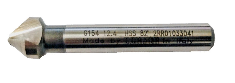 DORMER HSS COUNTERSINK 82 DEG G154 12.4MM 2-1/4" OAL