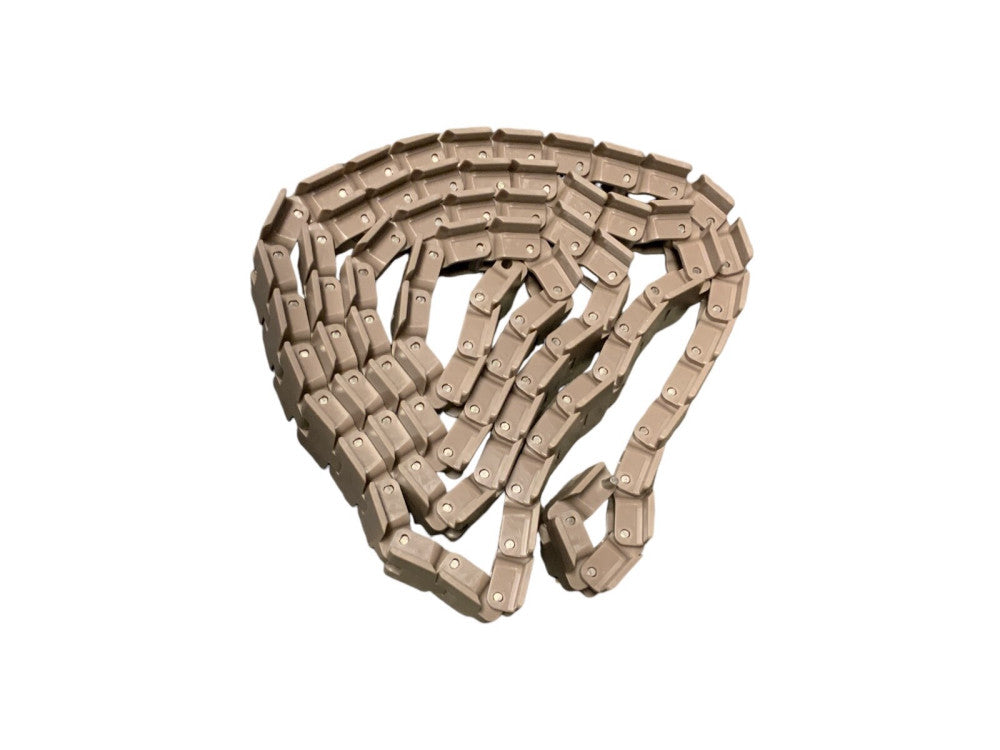 REXNORD LF279LPC-3.25IN Series Side-flexing Solid Top Material: LF, Width: 3.5in