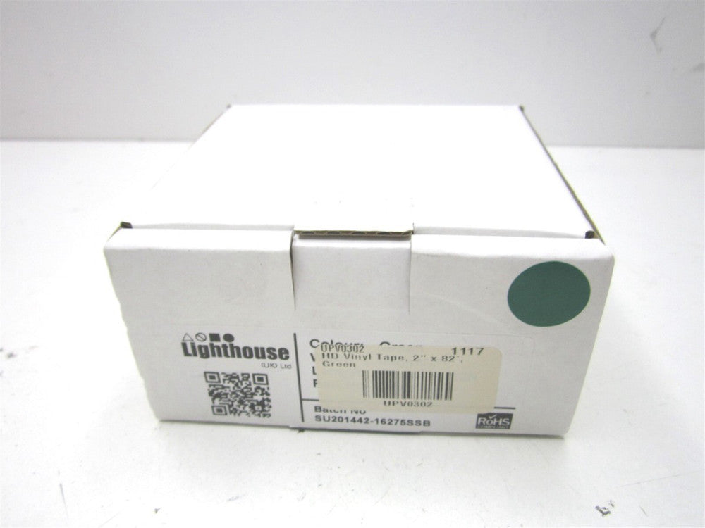 AccuformNMC (UPV0302) 2" x 82' Green Vinyl Tape for UDO LP400 Label Printer