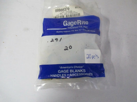 (.291 BUSHING) 0.281 to 0.291 Inch Plug Gage Handle Bushing - Pack of 20