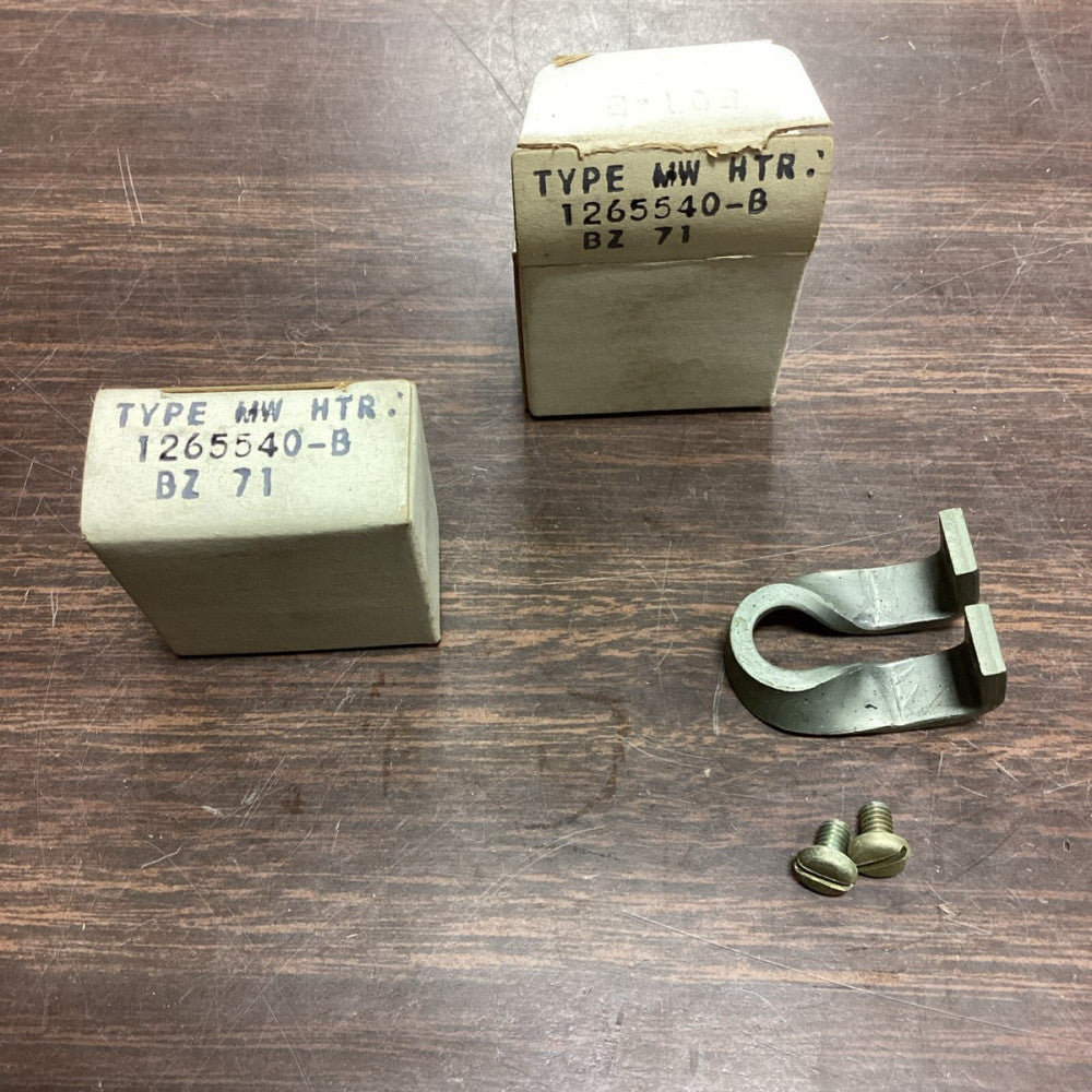 Westinghouse BZ 71 MW Heater Element 1265540-B *Lot Of 2* G23