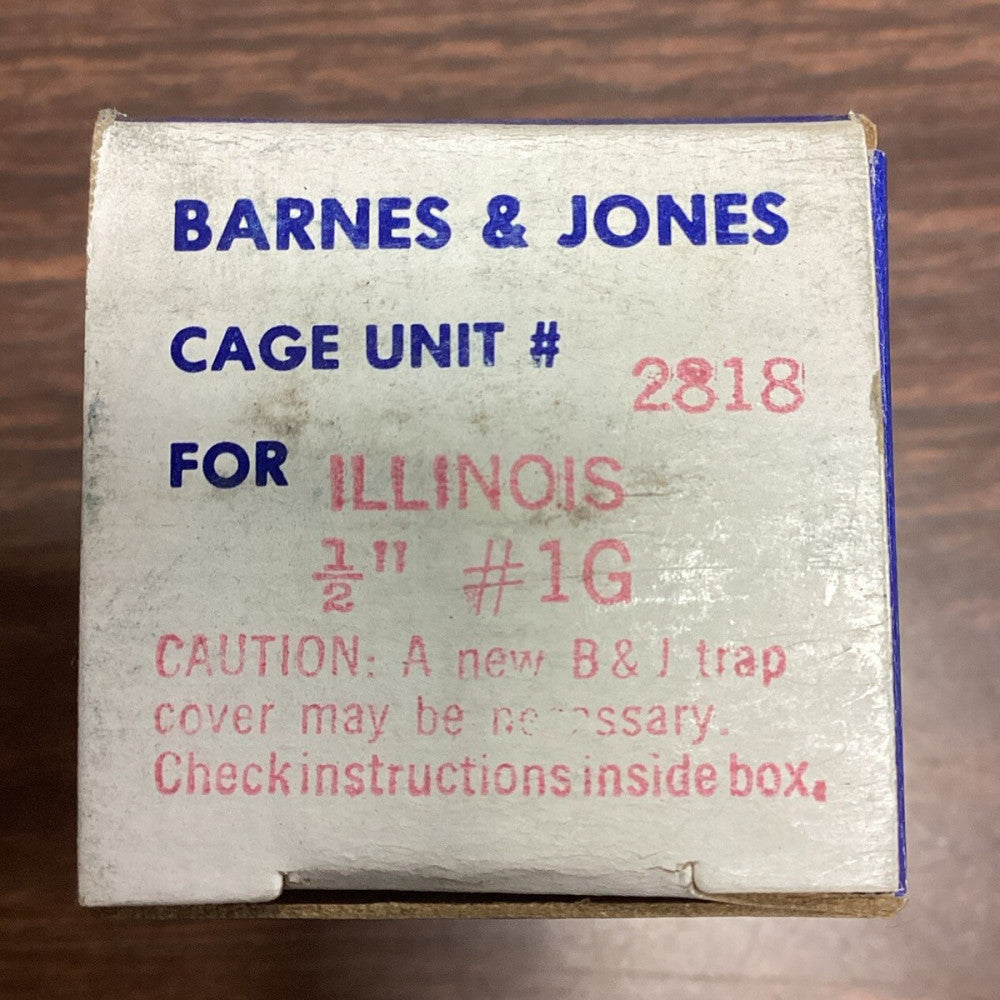 Barnes & Jones Cage Unit 2818 for Illinois 1/2" 1G Steam Trap Interior F111