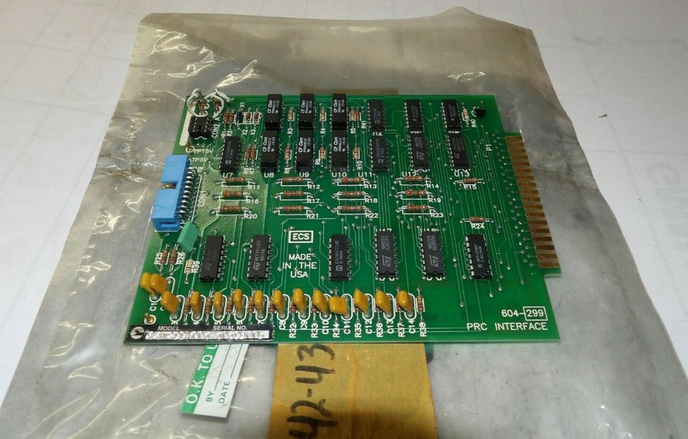 ECS 604-299 PRC INTERFACE CIRCUIT BOARD 