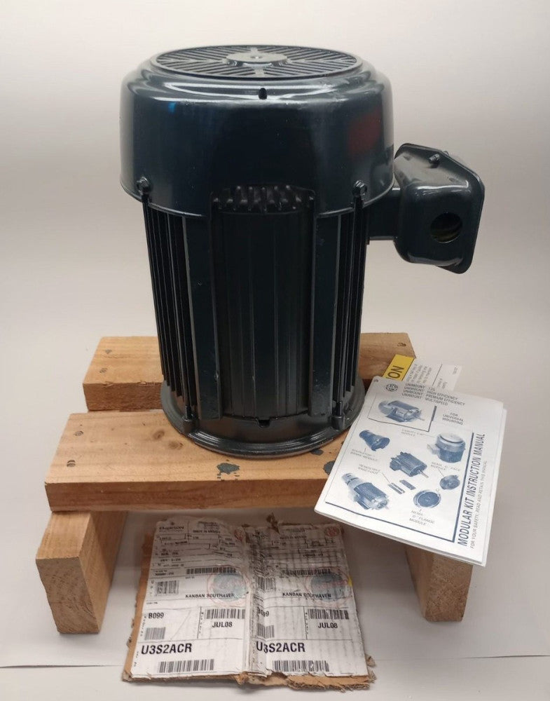 US Motors U3S2ACR Electric Motor B099 3ph 3hp 1745rpm 185TC UTF TE
