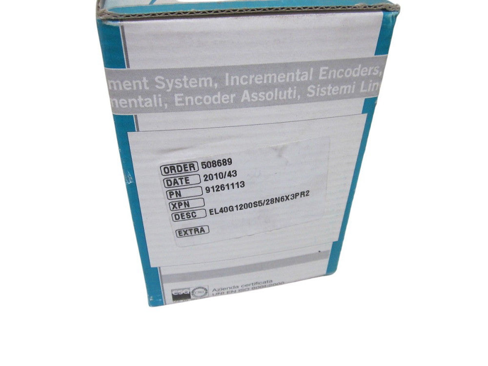 ELTRA EL40G1200S5/28N6X3PR2 ENCODER P/N: 91261113 UNMP