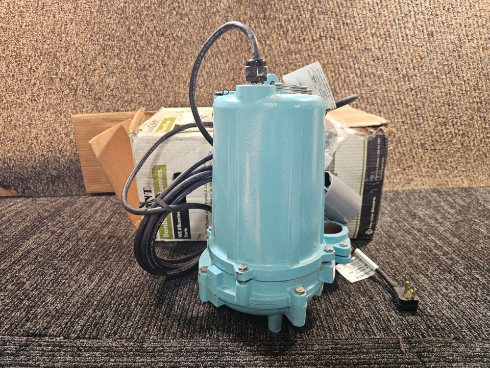 LITTLE GIANT 620233 Effluent Pump 1/2, Piggyback Mechanical Float 42 ft Max Head