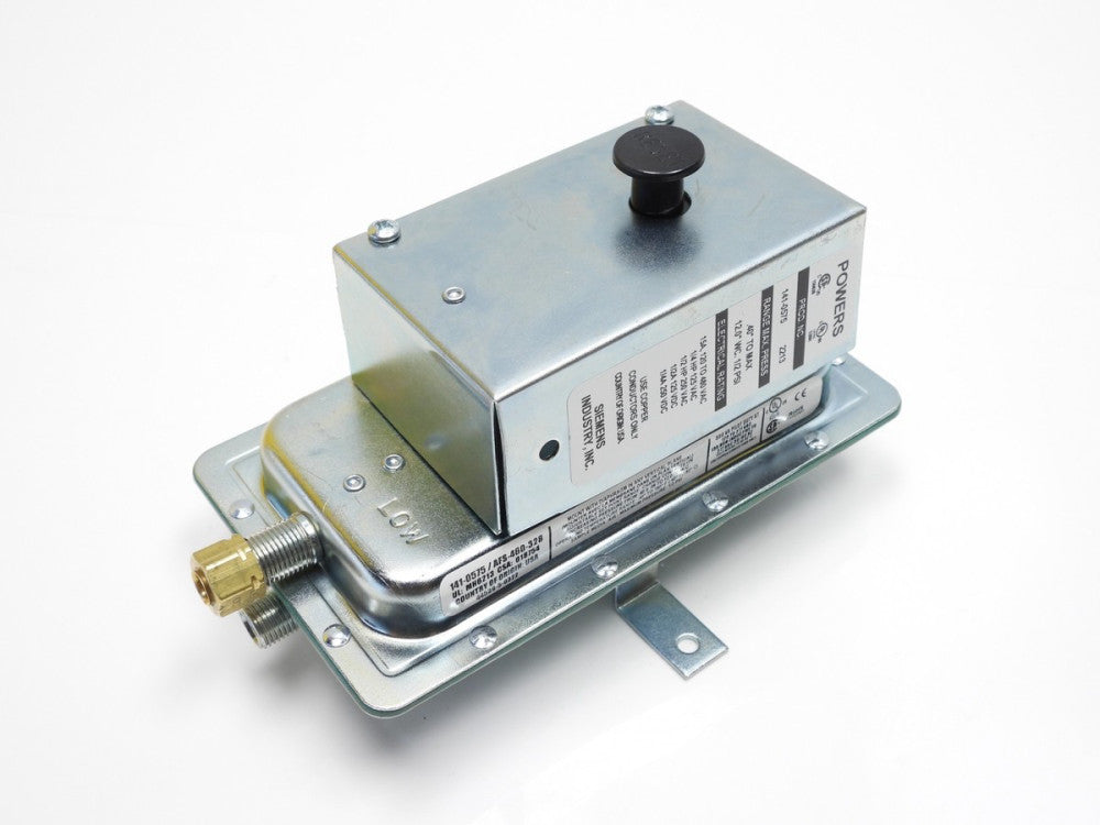 Siemens Powers 141-0575 Air Flow Switch Max Pressure .40" to Max 12.0"WC