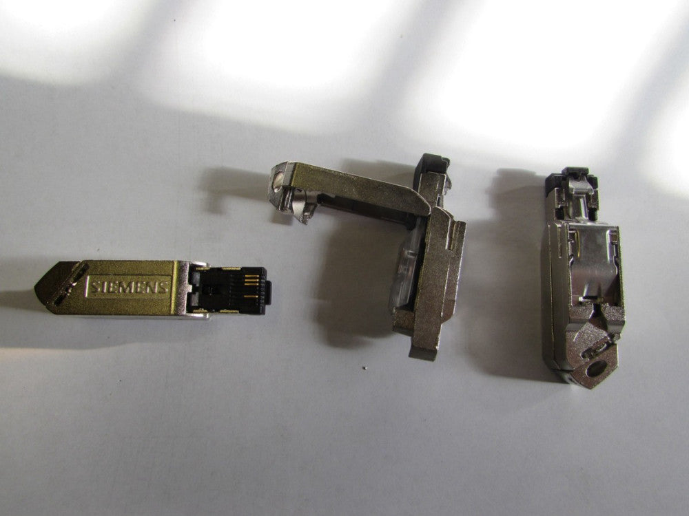 3-SIEMENS 6GK1901-1BB30-0AA0 INDUSTRIAL ETHERNET RJ45 PLUG 45DEG N/NIB! 