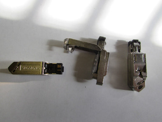 3-SIEMENS 6GK1901-1BB30-0AA0 INDUSTRIAL ETHERNET RJ45 PLUG 45DEG N/NIB! 
