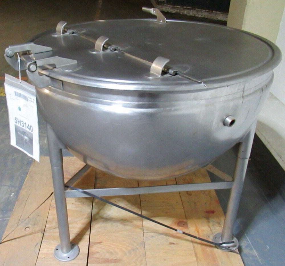 Groen GT80 Steam Jacketed Kettle with Lid, Draw Off Valve