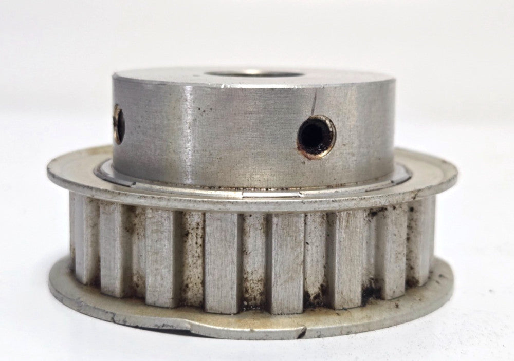 1/2" HUB & FLANGE TIMING BELT PULLEY 20-TOOTH 5/8" ID X 2.357" OD