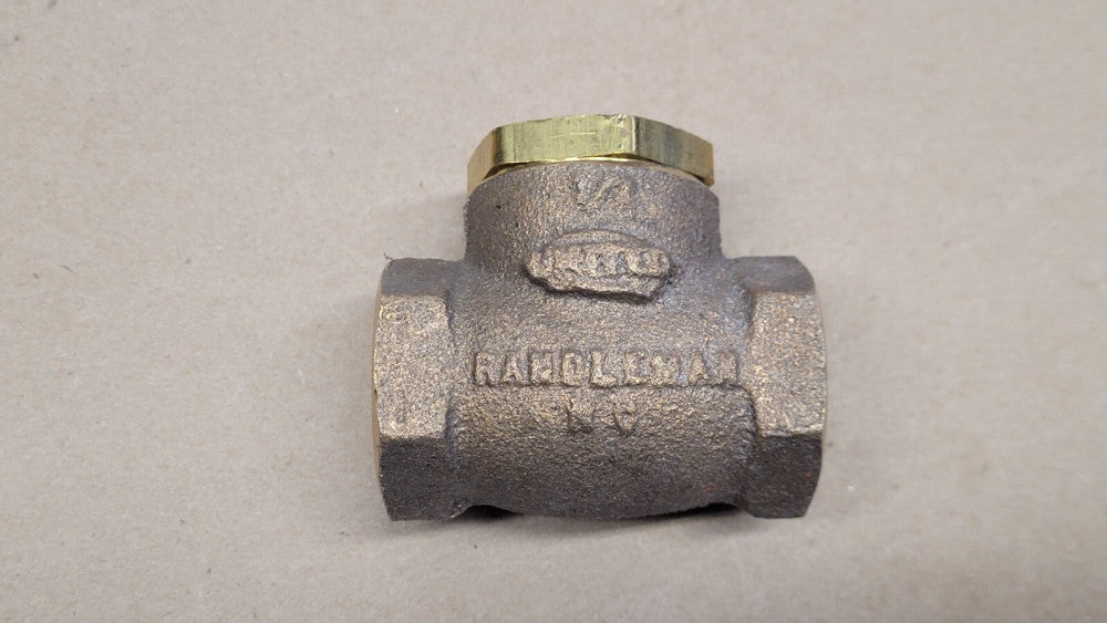 United Randleman 1/2" Bronze Swing Check Valve 125 WSP 200 WOG
