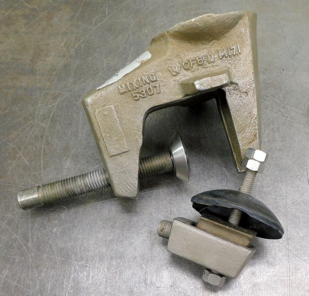 Lightnin Mixer Clamp 5307 Tank Barrell Mixer C Clamp Stainless Steel SS