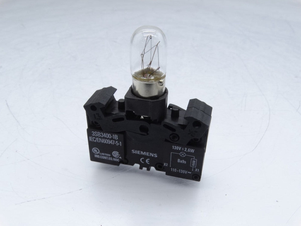 SIEMENS 3SB3400-1B CONTACT BLOCK
