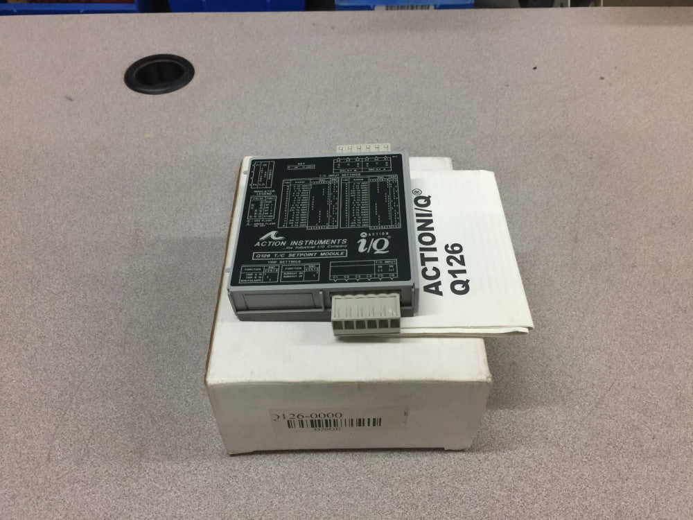 NEW IN BOX ACTION INSTRUMENTS SETPOINT MODULE Q126-0000