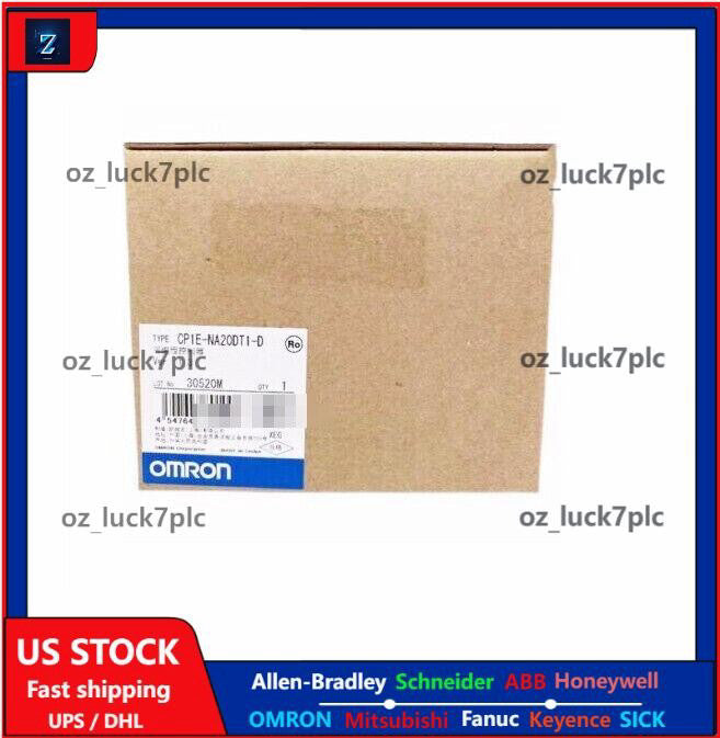 One Omron CP1E-NA20DT1-D PLC CPU Unit CP1ENA20DT1D New In Box Fast Shipping
