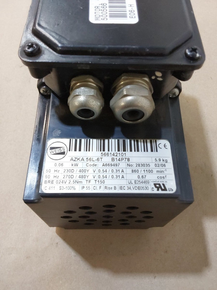 WEISS   AZKA 56L-6T   B14P78  Motor