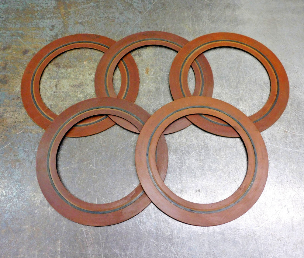 LineBacker Phenolic Nitrile Flange Insulation Gasket 6" 150# Lot of Five (5)