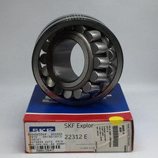 SKF 22312-E NEW SKF EXPLORER SPHERICAL ROLLER BEARING BORE 60MM PN# 22312-E 