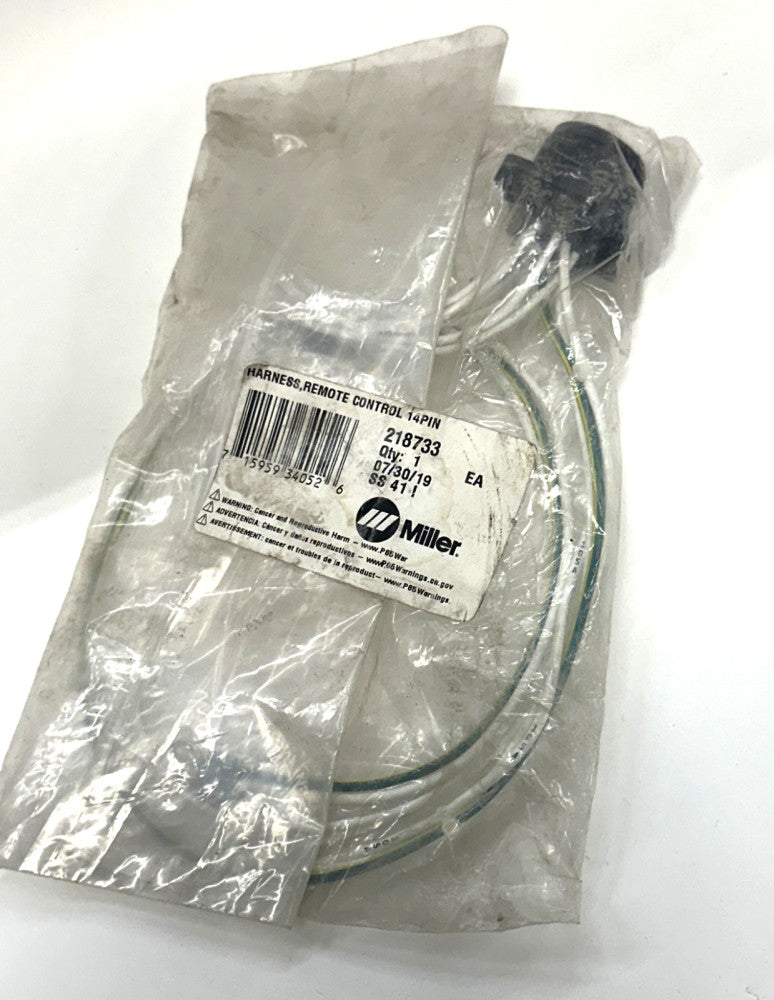 MILLER 218733 HARNESS REMOTE CONTROL 14 PIN