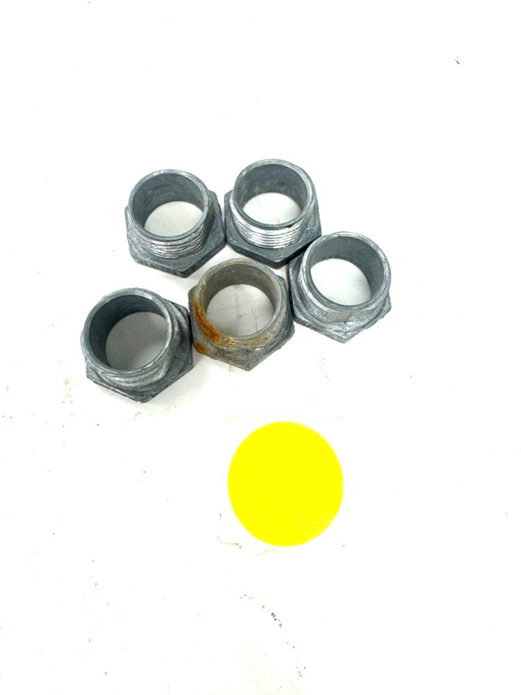 3/4 CONDUIT NIPPLE LOT OF 5