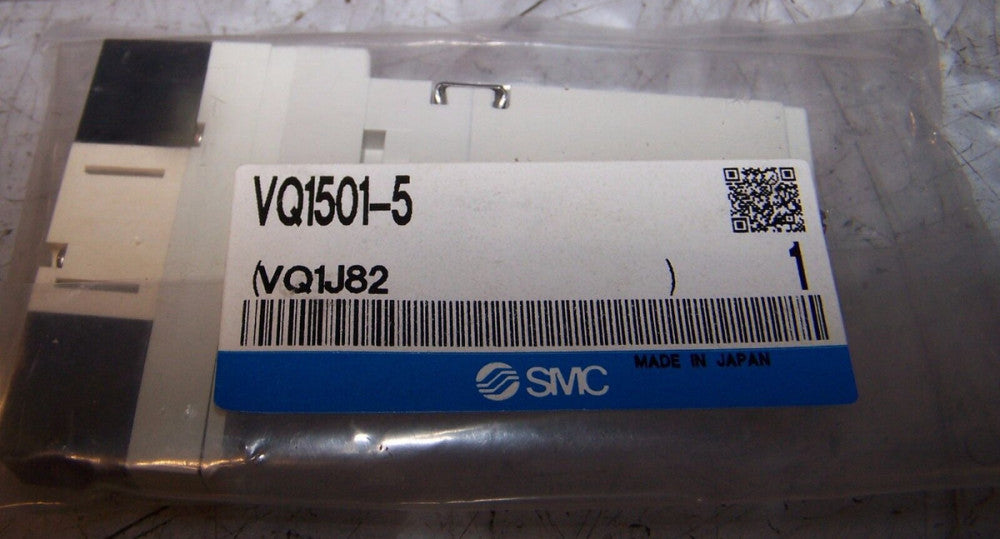 NEW SMC VQ1501-5 SOLENOID VALVE 24 VDC COIL 0.2-0.7 MPa PRESSURE