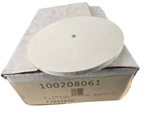 100208061 Lochinvar K,Insulation,Baffle,182.5Mm Genuine OEM LOC100208061