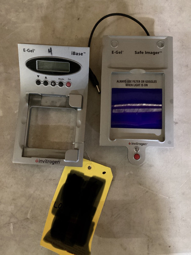 Life Technologies iBase and E-Gel Self Imager / Transilluminator 48VDC