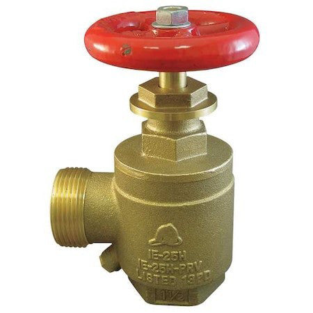 Moon American 170-2521 Angle Valve,2.5 In Fnptxmnh,Brass,Rising