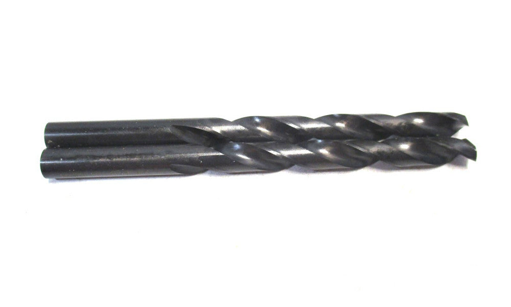 MADE IN USA 21/64 x 3-5/16 x 4-5/8 135° RH HSS Split Point Jobber Drill - 2 QTY