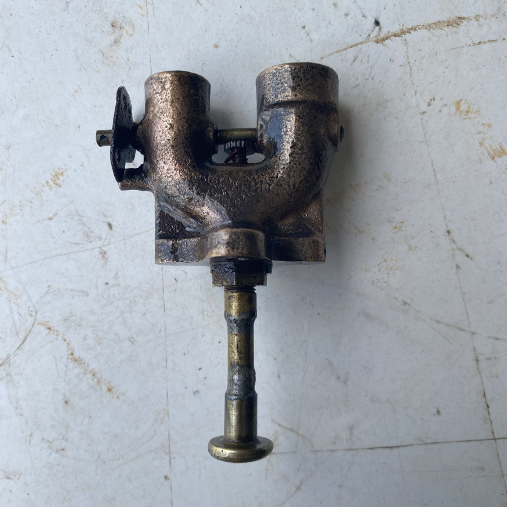 Original Briggs Stratton Early Model FH Brass carburetor Hit & Miss Gas Engine