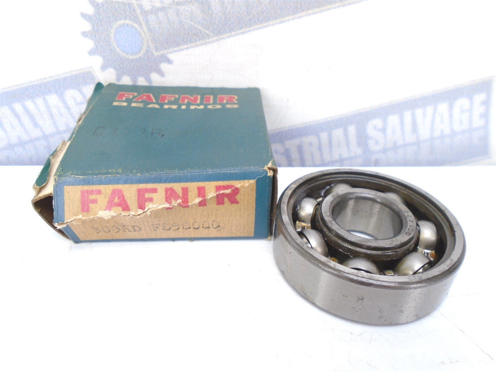FAFNIR - 303KD - Single Row Single Shield Radial Bearing 17mm x 47mm x 14mm