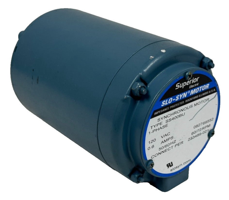 NEW SUPERIOR ELECTRIC SS400BU SLO-SYN SYNCHRONOUS MOTOR 120V 0.6A