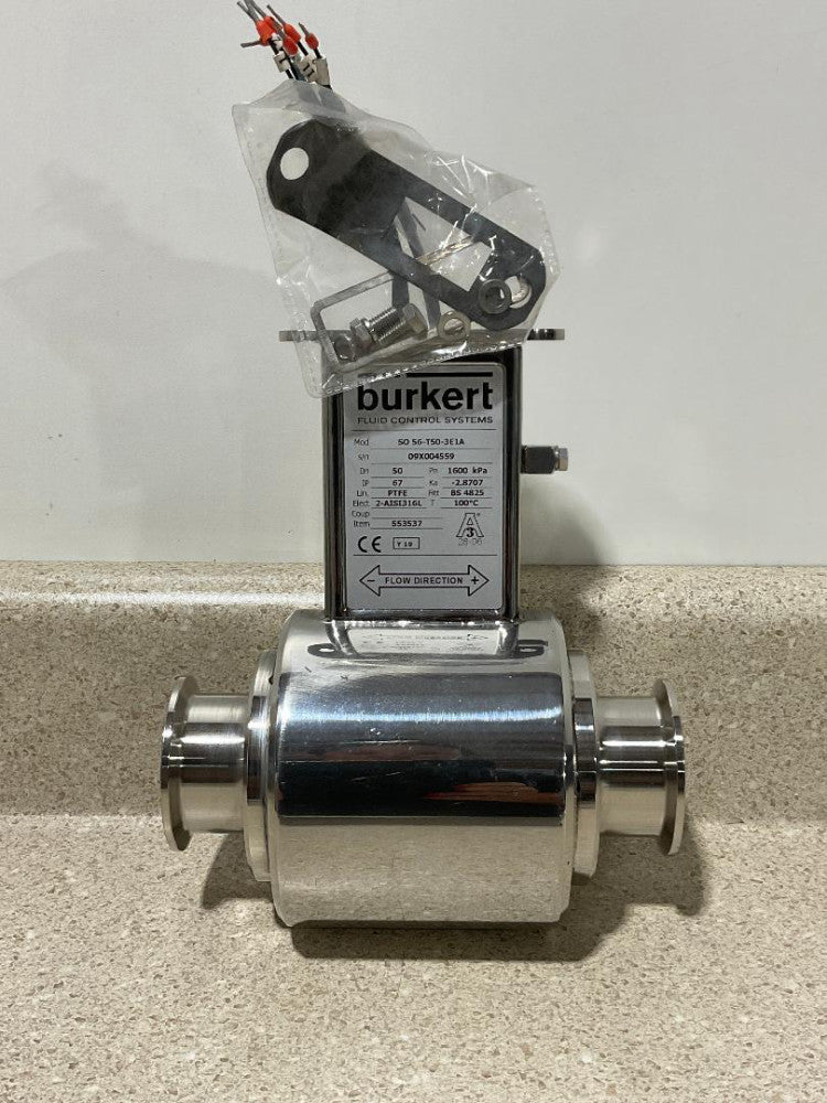 Burkert Control Systems Model S056-T50-3E1A Item 553537 NEW