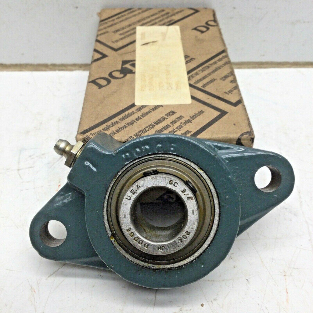 Rockwell Dodge F2B-SC-012 FLANGE MOUNT BEARING 3/4” 2 Bolt