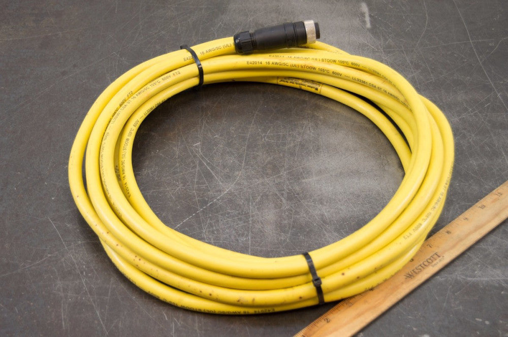 Woodhead Brad Harrison 106000A01F300 600 Volt 8 Amp 30' Cable Wire