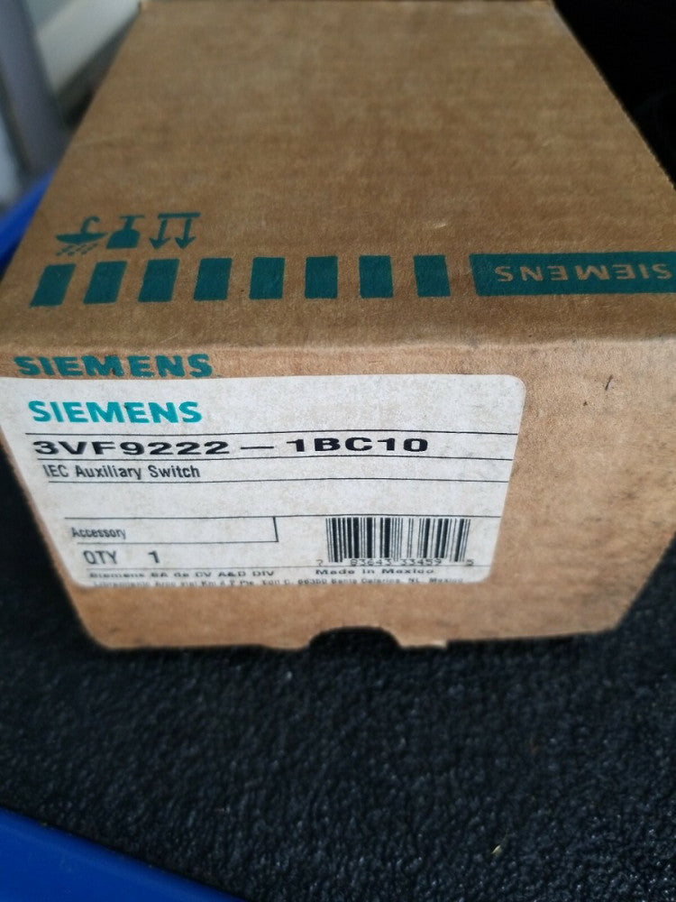 Siemens 3VF9222-1BC10 Aux Switch 3VF92221BC10 New