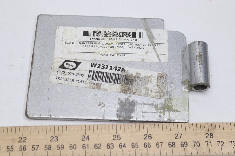 Wasp Short Transfer Plate W231142A 