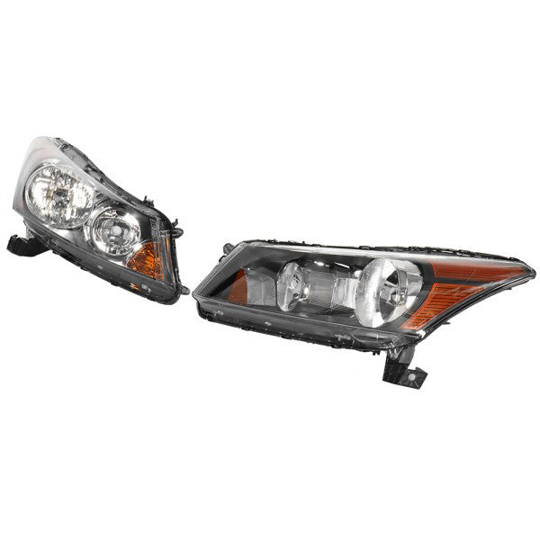 Headlamps For 2008-2012 Honda Accord Sedan Headlights Left Right