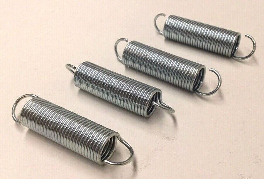 Spring 127-2 3/4 Extension Spring Open Hook Ends 5/8" OD 2-3/4" OAL (Pack Of 4)