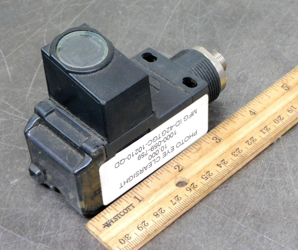 Allen Bradley AB 42GTGC-10210-QD Ser. B Photoelectric Clearsight Sensor 30V DC