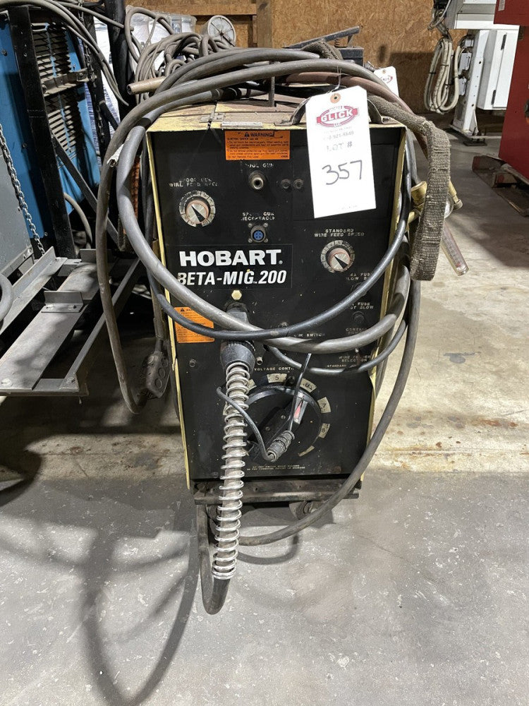 Hobart Beta-MIG 200 Welder 200/230V AC 44/38A 200A 28VDC
