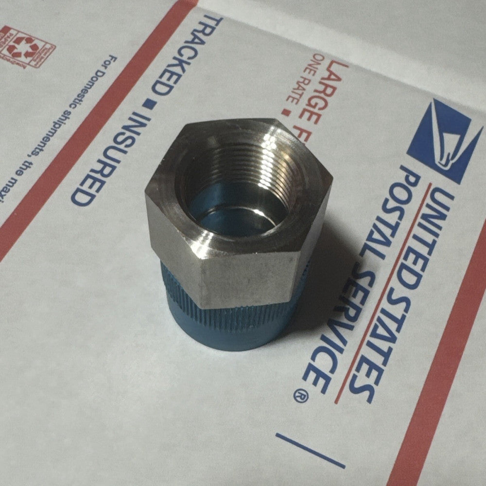 New Swagelok Reducing Bushing, 1 in. Male NPT x 3/4 in. Female NPT SS-16-RB-12